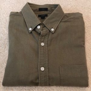 J.Crew Oxford Long-Sleeve Button Down, M-Slim
